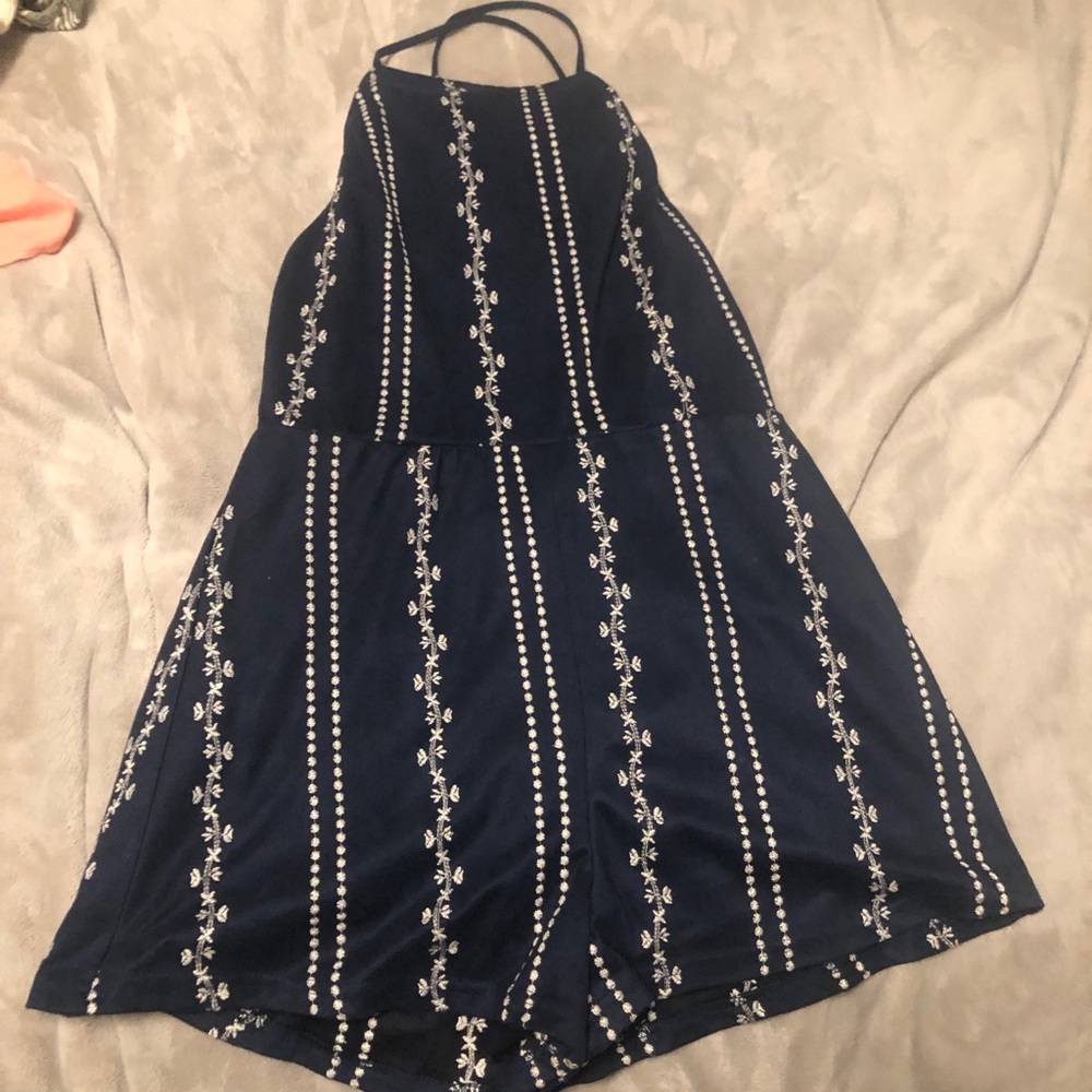 Blue Romper